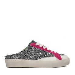 Klapki Eva Minge. Szare klapki Eva Minge, bez wzorów, bez obcasa. Za 379.99 zł.