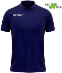 Givova Polo Cotone Piquet niebieskie - klasyczne polo z bawełny 100%. Niebieskie koszulki polo 3000SUPER, na lato, s, bez wzorów, z bawełny, bez kołnierzyka, bez ramiączek. Za 63.68 zł.