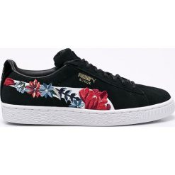 Puma - Buty Suede Hyper Embelished. Czarne obuwie sportowe Puma, z gumy, bez zapięcia. W wyprzedaży za 199.90 zł.