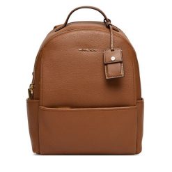 Plecak MICHAEL Michael Kors. Brązowe plecaki MICHAEL Michael Kors, bez wzorów. Za 1,449.00 zł.