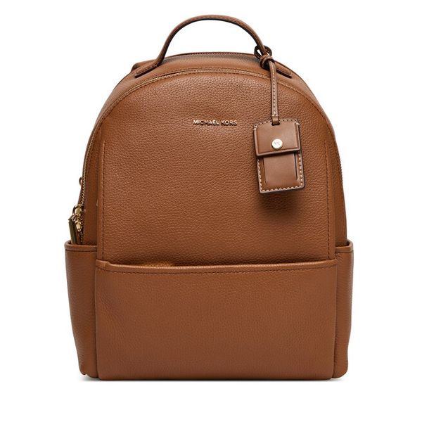 Plecak MICHAEL Michael Kors. Brązowe plecaki MICHAEL Michael Kors, bez wzorów. Za 1,089.00 zł.