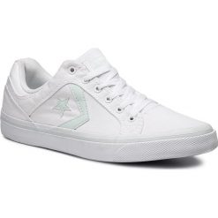 Sportowe CONVERSE ALL STAR C157326 CONS EL DISTRITO. Białe obuwie sportowe CONVERSE ALL STAR, z materiału, bez zapięcia, Converse All Star. W wyprzedaży za 99.99 zł.