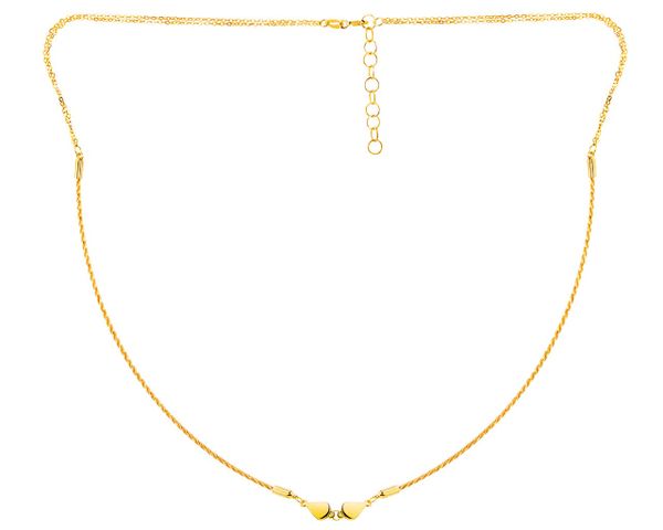 Złoty naszyjnik, ankier. Żółte naszyjniki Apart, złote. Za 1,309.00 zł.