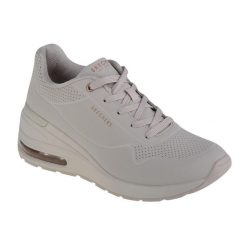 Buty sportowe Sneakersy damskie, Skechers Million Air-Elevated Air. Białe obuwie sportowe Skechers, bez zapięcia, trekkingowe, Skechers Sport. Za 329.99 zł.