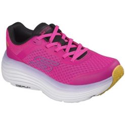 Buty sportowe damskie Skechers Max Cushioning Endea. Czerwone obuwie sportowe Skechers, bez zapięcia, na fitness i siłownię. Za 590.00 zł.