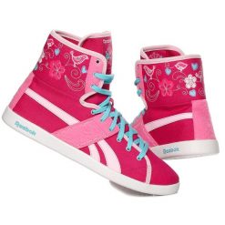 Buty damskie sportowe do chodzenia Reebok TOP DOWN CRAFT. Białe obuwie sportowe Reebok, bez zapięcia, trekkingowe. W wyprzedaży za 49.00 zł.