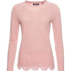 Bluzka treningowa damska SuperDry Ellis Lace Ls Top. Czerwone bielizna sportowa Superdry, bez wzorów, z bawełny. Za 100.05 zł.