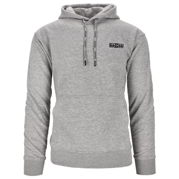 Bluza bawełniana kangurka Keeza Echo Junior. Szare bluzy KEEZA, bez wzorów, z bawełny, bez kaptura. Za 79.00 zł.