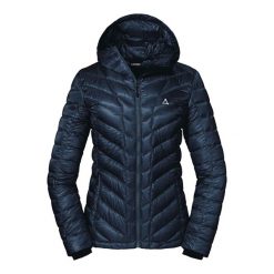 Kurtka puchowa damska Schöffel Lodner. Niebieskie kurtki narciarskie Schöffel, s, bez wzorów, z puchu, bez kaptura, narciarskie. Za 1,349.99 zł.
