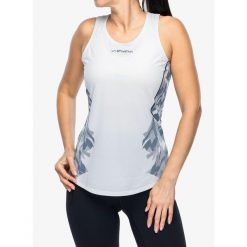 Tank top damski La Sportiva Pacer Tank. Białe topy La Sportiva, bez wzorów, bez kołnierzyka, bez ramiączek. Za 183.69 zł.