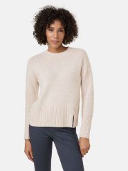 Gerry Weber Sweter w kolorze beżowym rozmiar: 36. Brązowe swetry Gerry Weber, bez wzorów, z wełny, bez ramiączek. Za 224.95 zł.