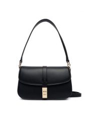 Tommy Hilfiger Torebka Th Heritage Conv Crossover AW0AW19321 Czarny. Czarne torebki klasyczne TOMMY HILFIGER, bez wzorów, ze skóry, bez dodatków. Za 649.99 zł.