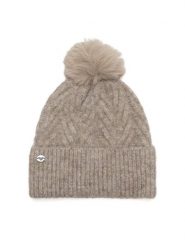 Roxy Czapka RX-W3-001-AW24 Beżowy. Brązowe czapki Roxy, bez wzorów, z materiału. Za 59.99 zł.