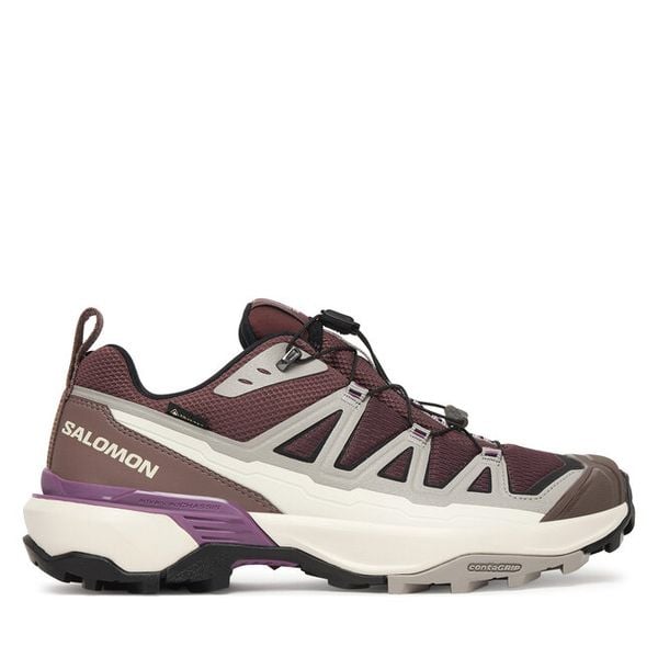 Trekkingi Salomon. Brązowe trekkingi Salomon, z gore-texu, trekkingowe. Za 639.99 zł.