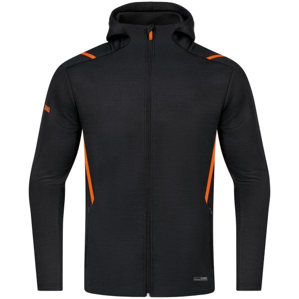 Bluza dresowa z kapturem Jako Challenge. Czarne bluzy JAKO, m, bez wzorów, z dresówki, z kapturem. Za 344.20 zł.