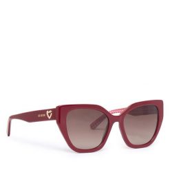 Okulary przeciwsłoneczne LOVE MOSCHINO. Czerwone okulary przeciwsłoneczne Love Moschino, bez wzorów. Za 709.99 zł.