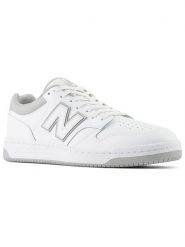 New Balance Skórzane sneakersy "480" w kolorze białym rozmiar: 40,5. Białe trampki New Balance, bez wzorów, bez zapięcia. Za 319.45 zł.