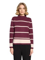 Betty Barclay Sweter w kolorze bordowym rozmiar: 44. Czerwone swetry Betty Barclay, bez wzorów, bez ramiączek. Za 184.95 zł.
