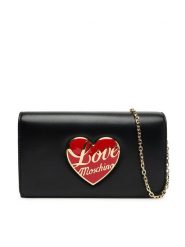 LOVE MOSCHINO Torebka JC4186PP1NLP0000 Czarny. Czarne torebki klasyczne Love Moschino, bez wzorów, ze skóry, bez dodatków. Za 749.99 zł.