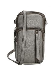 Charm Torebka "Stratford" w kolorze szarym na telefon - 10 x 18 x 4 cm rozmiar: onesize. Szare torby na ramię Charm, bez wzorów, z materiału, przez ramię, bez dodatków. Za 69.99 zł.