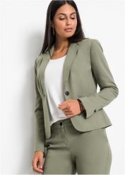 Żakiet. Czarne marynarki i żakiety bonprix, bez wzorów, eleganckie. Za 147.99 zł.