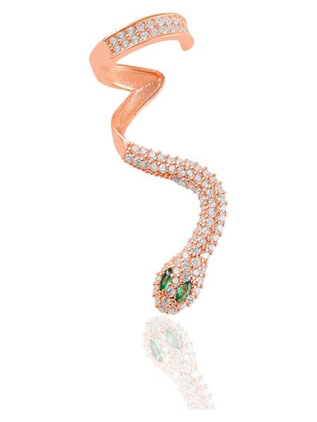 Miu Silver Pozłacany kolczyk z kamieniami szlachetnymi rozmiar: onesize. Różowe kolczyki Miu Silver, pozłacane. Za 134.85 zł.