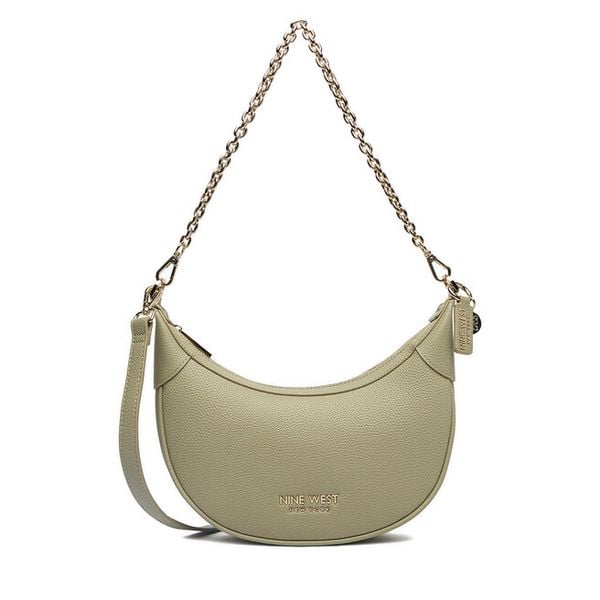 Torebka Nine West. Zielone torebki klasyczne Nine West, bez wzorów, bez dodatków. Za 179.99 zł.