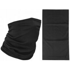 Bandana komin chusta szal na szyję głowę sportowy Aqua-Sport. Czarne szaliki AQUA-SPORT, na jesień, bez wzorów, z materiału, sportowe. Za 11.99 zł.