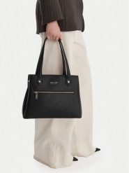 Nine West Torebka CEO-Rovia-LDA8338 Czarny. Czarne torebki klasyczne Nine West, bez wzorów, z materiału, bez dodatków. Za 249.99 zł.