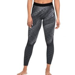 Spodnie termoaktywne damskie Odlo Blackcomb Eco, leggins. Czarne spodnie narciarskie Odlo, l, bez wzorów, z materiału, narciarskie. Za 296.05 zł.
