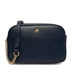 Torebka Beverly Hills Polo Club. Niebieskie torebki klasyczne Beverly Hills Polo Club, bez wzorów, bez dodatków. Za 159.99 zł.