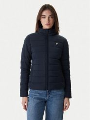 Guess Kurtka przejściowa V4YL04 WF3X0 Granatowy Regular Fit. Niebieskie kurtki Guess, m, z aplikacjami, z syntetyku, bez kaptura. Za 569.99 zł.