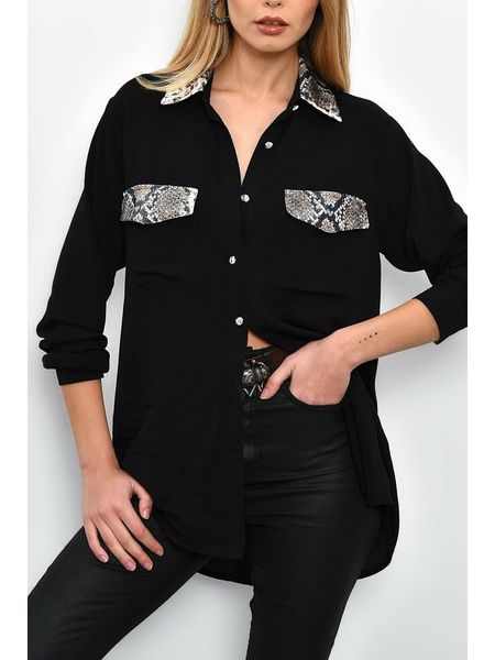 LA Angels Koszula w kolorze czarnym rozmiar: XL. Czarne koszule LA Angels, xl, bez wzorów, bez kołnierzyka, bez ramiączek. Za 139.95 zł.