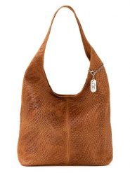 Anna Morellini Skórzana torebka "Palladia" w kolorze jasnobrązowym - 38 x 30 x 2 cm rozmiar: onesize. Brązowe torby na ramię Anna Morellini, bez wzorów, z materiału, na ramię, bez dodatków. Za 217.99 zł.