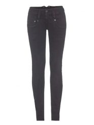 Herrlicher Dżinsy - Skinny fit - w kolorze czarnym rozmiar: W31. Czarne jeansy Herrlicher, z aplikacjami, z podwyższonym stanem. Za 118.56 zł.