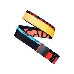 Pasek do spodni Arcade Sierra - acid fade/orange. Brązowe spodnie sportowe ARCADE, bez wzorów, trekkingowe. Za 125.99 zł.