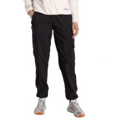 Wodoodporne Spodnie Natales Cargo Dla Kobiet. Czarne spodnie sportowe Craghoppers, na lato, bez wzorów, trekkingowe. Za 316.99 zł.