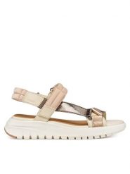 Geox Sandały D Flextride S D65BSD 0BCBN C1S5M Kolorowy. Sandały Geox, bez wzorów, ze skóry, bez obcasa, na płaskiej podeszwie, bez zapięcia. Za 419.99 zł.