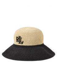 LAUREN RALPH LAUREN Kapelusz 454972584001 Czarny. Czarne kapelusze Lauren Ralph Lauren, bez wzorów, z tworzywa sztucznego. Za 429.99 zł.