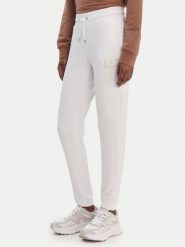 EA7 Emporio Armani Spodnie dresowe 8NTP66 TJ9RZ U0002 Biały Regular Fit. Białe spodnie dresowe EA7 Emporio Armani, l, bez wzorów, z dresówki. Za 499.99 zł.