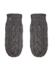 Eisbär Rękawiczki Damskie Afra Mittens 80135 Szary. Szare rękawiczki Eisbar, bez wzorów, z materiału, sportowe. Za 229.99 zł.