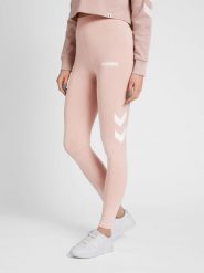 Damskie wysokie legginsy Hummel Legacy. Białe legginsy Hummel, m, bez wzorów, z bawełny, z podwyższonym stanem. Za 156.50 zł.