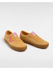Vans Skórzane sneakersy w kolorze beżowym rozmiar: 42. Brązowe trampki Vans, bez wzorów, bez zapięcia. Za 173.99 zł.