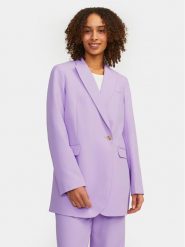 JJXX Marynarka Mary 12200590 Fioletowy Regular Fit. Fioletowe marynarki i żakiety JJXX, s, bez wzorów, z syntetyku. Za 229.99 zł.