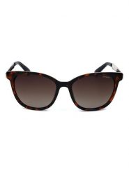 Polaroid Damskie okulary przeciwsłoneczne w kolorze brązowym rozmiar: 55. Brązowe okulary przeciwsłoneczne Polaroid, bez wzorów, z tworzywa sztucznego. Za 179.95 zł.