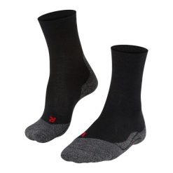 Skarpetki damskie Falke TK2 Sensitive. Czarne skarpety Falke, bez wzorów, z materiału. Za 161.50 zł.