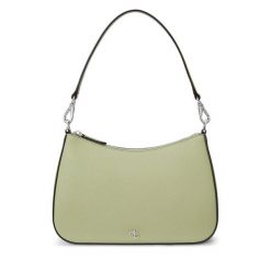 Torebka LAUREN RALPH LAUREN. Zielone torebki klasyczne Lauren Ralph Lauren, bez wzorów, bez dodatków. Za 599.99 zł.