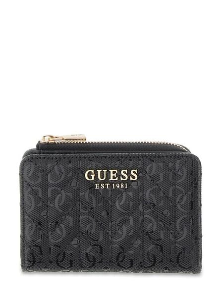 Guess Portfel 183407 Czarny. Czarne portfele Guess, z aplikacjami. Za 264.99 zł.