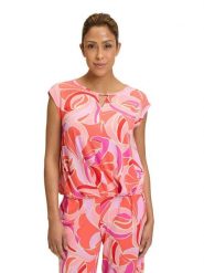 Betty Barclay Koszulka w kolorze jasnoróżowo-koralowym rozmiar: 36. Czerwone bluzki Betty Barclay, bez wzorów, bez kołnierzyka, bez ramiączek. Za 86.99 zł.