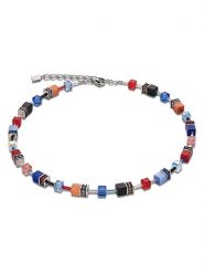 COEUR DE LION Naszyjnik z elementami ozdobnymi - dł. 42 cm rozmiar: onesize. Szare naszyjniki COEUR DE LION, z kryształem, ze stali. Za 347.99 zł.